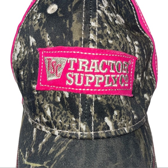TRACTOR SUPPLY Pink Camouflage Baseball Hat - Picture 3 of 6